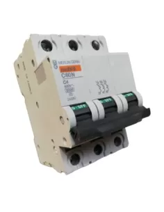 Merlin gerin 24280 interruttore magnetotermico 3p 4a 6k c 3mod c60