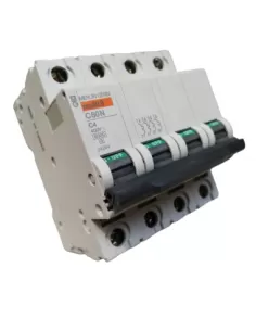 Disjoncteur Merlin Gerin 24294 4P 4A 6K C 4MOD C60