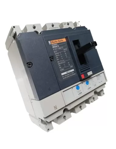 Merlin gerin 34340 nr250g interruttore magnetotermico fisso ant 4p4r tm250d 4p 250a 36ka