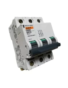 Disyuntor Merlin Gerin 25137, 3 polos, 63 A, 10 kV, 3 MOD, C60