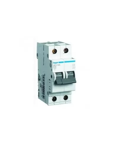 Hager nc204a circuit breaker 2p 4a 10ka c nc204a magnetothermic 2 m