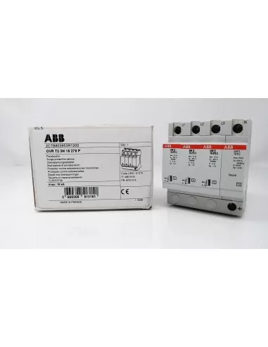 Dispositif de protection contre les surtensions Abb cl2 3p n 15ka m513151