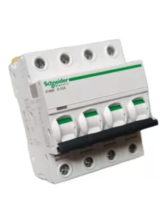 Disjoncteur Schneider IC60H 4P D 10A 10000A A9F85410