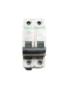 Schneider 25122 interrupteur magnéto-thermique 2p 50a 10k d 2 modules c60