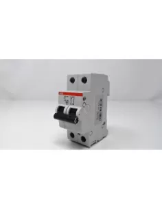 Abb s201 na interrupteur thermomagnétique 1p n 1a 6k c 2 modules s531672