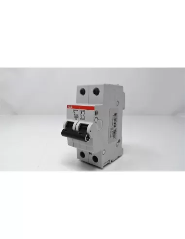 Abb s201 na interrupteur thermomagnétique 1p n 1a 6k c 2 modules s531672