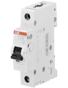 Disjoncteur Abb s201 m c4 1p 4a 10k c 1 module s549950