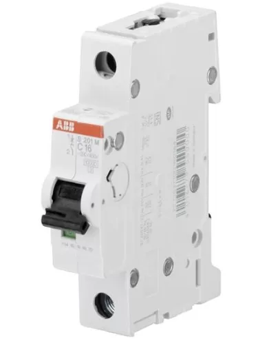 Disjoncteur Abb s201 m c4 1p 4a 10k c 1 module s549950