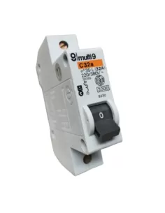 Disyuntor Merlin Gerin 20355 Multi 9 C32A, 1 fase, 32 A, 3 kΩ