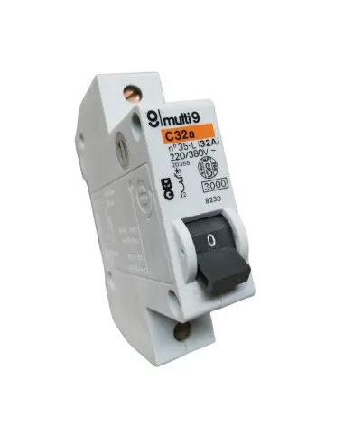 Merlin gerin 20355 multi 9 c32a disyuntor 1p 32a 3k
