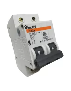Merlin gerin 20360 multi 9 c32a interruttore magnetotermico 1p n 32a 3ka