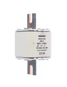 Fusible Siemens 3nc84250c sitor gr 200a 690v gr3 m10 110mm hh