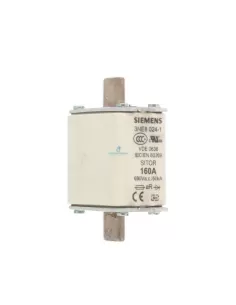 Fusible de sitor Siemens 3ne80241 gr 00 ar 160a 690v