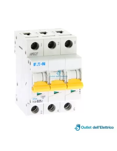 Eaton plsm-b25/3 disyuntor 10ka 3p b 25a 242450