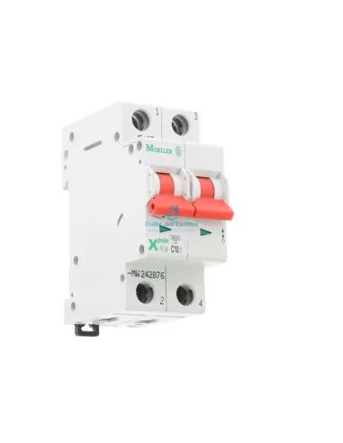 Eaton 242876 pls6-c10/2 disyuntor 6ka 2p c 10a