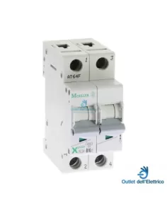 Disjoncteur Eaton PLS4-B16/2 4,5 kA 2P B 16A