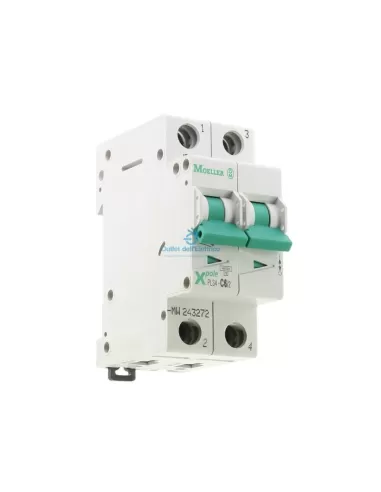 Disjoncteur Eaton PLS4-C6/2 4,5 kA 2P C 6 A