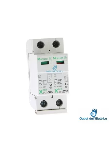 Parafoudre Eaton SPC-S-20/175/2 C 175 V 1,7 kV 20/40 kA 2P