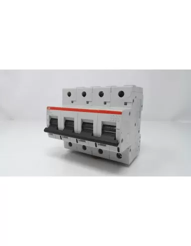 Interruptor magnético térmico abb 4p 25a 12,5k c 6 módulos s800s-c s120088