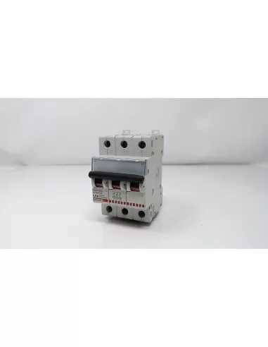 Bticino btdin250 interruttore solo magnetico 12in 3p 1,6a 15ka 3 moduli f83sm//20
