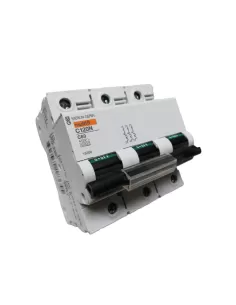 Disjoncteur Merlin Gerin 18365 tripolaire 80 A 10 kΩ C 4,5 mod C120