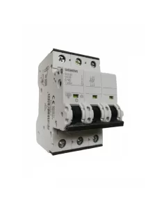 Disjoncteur Siemens 5SY33107 triphasé 10 A 4,5 kW C 3MOD