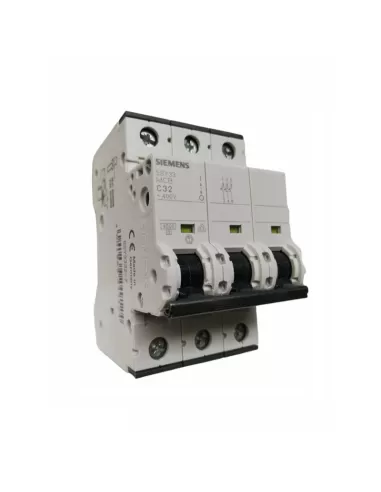 Disjoncteur Siemens 5sy33327 3P 32A 4,5k C 3mod