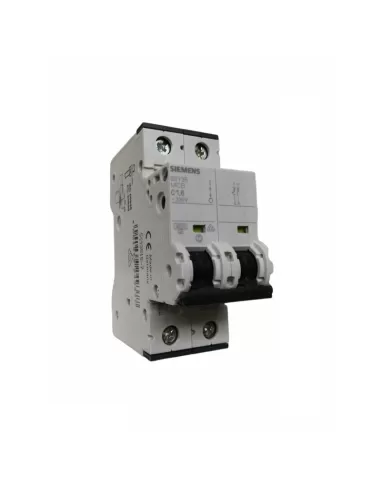 Siemens 5sy35157 disjoncteur 1 n 1,6a 4,5k c 2mod