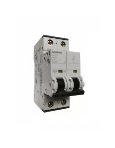 Interrupteur magnéto-thermique Siemens 1p n 1a 6k c 2 modules 5sy65017