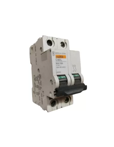Merlin gerin 26352 interruttore magnetotermico 2p 16a 25k 2mod c60