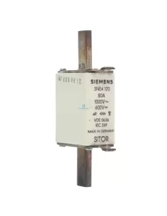 Fusible Siemens 3NE4120 Sitor NH0 AR 80A 1000V
