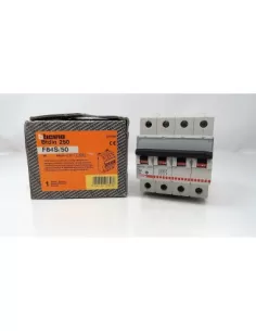 Bticino 4P 50A 12.5K C 4-Module Circuit Breaker F84S/50