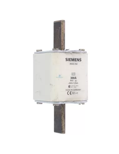 Fusible Siemens 3NA3250 NH 2 GL/GG 300 A 500 V CA