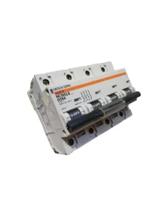 Disjoncteur Merlin Gerin 27457 4P 25A 36kA courbe D 6M NC100LS D25A