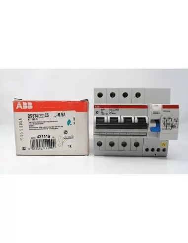 Abb ds674 disyuntor 4p c6 0.5 10000ka ey 280 0
