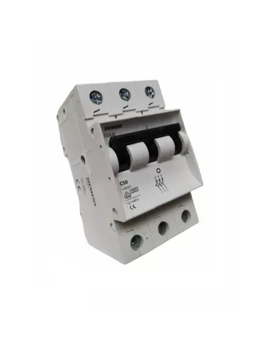 Siemens 5sx43507 disjoncteur 3p c 50a 10ka