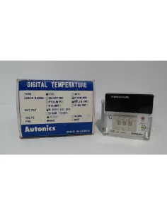 Régulateur de température Autonics 48x48mm 120 Vca type j (0-199°C) t3sp1r3