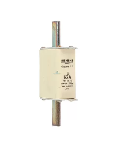 Siemens 3na3122 Sicherung nh 1 gl/gg 63a 500vac