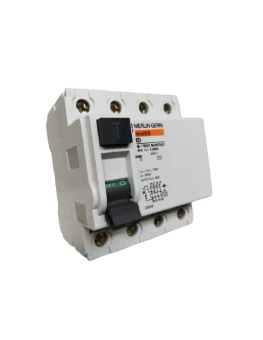 Merlin Gerin 23046 reiner Differentialschalter 4p 40a 0,5a ac 4mod