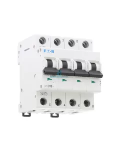 Disjoncteur Eaton Fazt-d10/4 15 kA 4P d 10 A