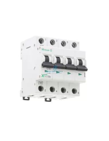 Disjoncteur Eaton Faz-c10/4 10 kA 4 pôles C 10 A