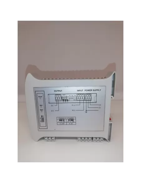 Émetteur Binding Union CS0936-K : entrée 0-5 Vcc, sortie 0-10 V// 0-4 V 20 mA 30 V