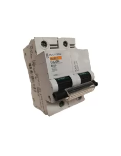 Merlin Gerin 18385 C120N 2P 125A Curve D 10KA Circuit Breaker