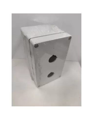 Boîtier en aluminium New Elfin 040c0915-1ep2, dimensions : 92 x 152 x 100 mm, 2 orifices d’entrée de câble