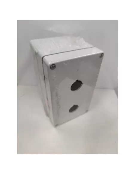 New elfin 040c0915-1ep2 aluminum box 92x152x100 2 cable entry holes