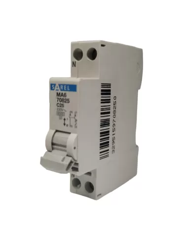 Schneider SL70825 magnetic switch 2p c 25a 6ka 1 module MA6
