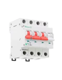 Eaton 243014 disyuntor pls6-c10/3n 6ka 3p+nc 10a