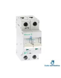 Disjoncteur Eaton PLS4-C50/2 4,5 kA 2P C 50 A