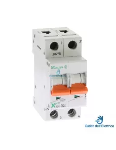 Eaton pls4-c63/2 disyuntor 4.5ka 2p c 63a