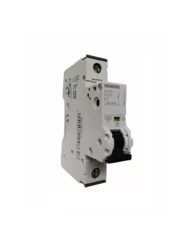 Disjoncteur Siemens 5sy31017 1p 1a 4,5k c 1mod